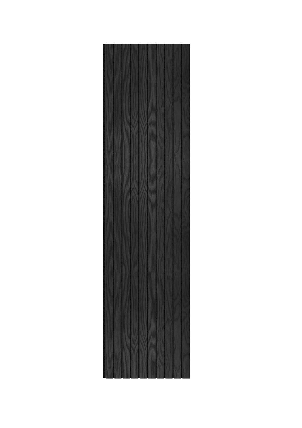 Acoustic Slat Wall Panels | Premium ExtraWide Slats | 240cm x 60cm | Black