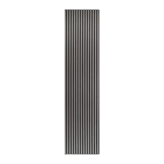 3m x 60cm | Acoustic Slat Wall Panels | Light Grey | Premium Wood Veneer