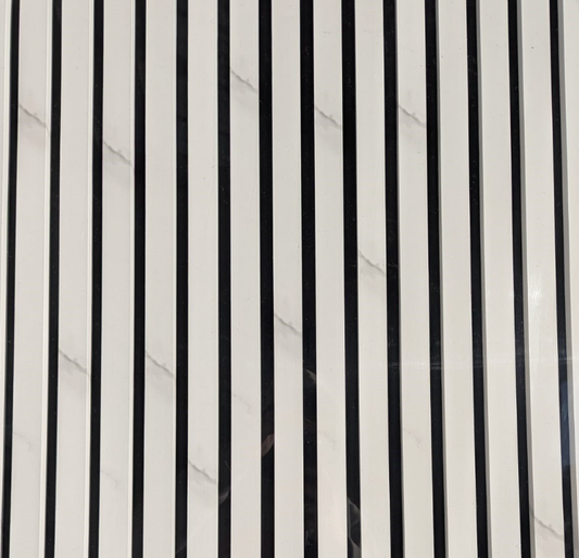 Premium Acoustic Wall Panels - White Marble