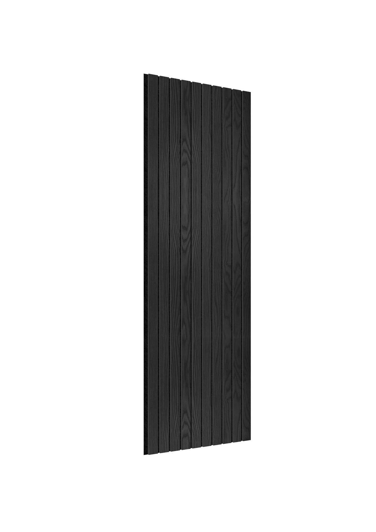 Acoustic Slat Wall Panels | Premium ExtraWide Slats | 240cm x 60cm | Black