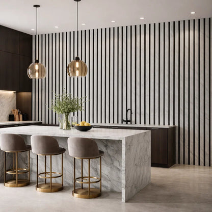 Premium Thick Slat Large Wall Panel (280cm x 60cm) - 35mm thickness