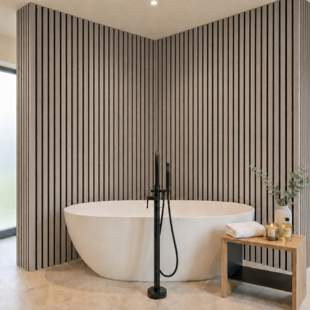 Seamless Bathroom Wall Panels - (1 Pack is 12 Pieces) (Wide Range of Colours)