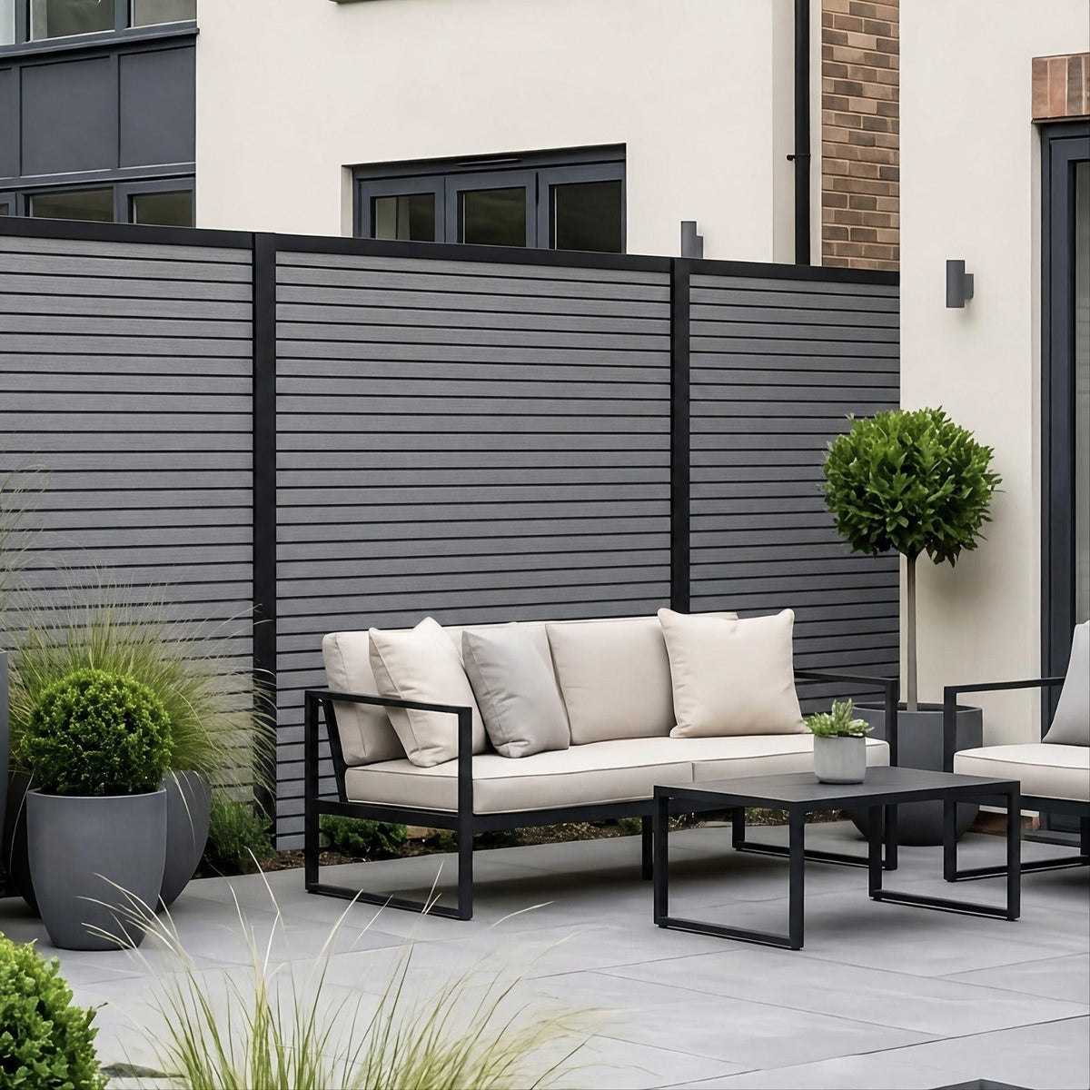 Premium Composite Fence Panels – 30cm x 180cm (Different Colours)