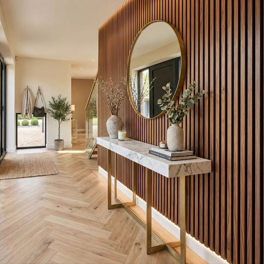 Premium Wall Panel 240cm x 60cm - 35mm Width - Walnut