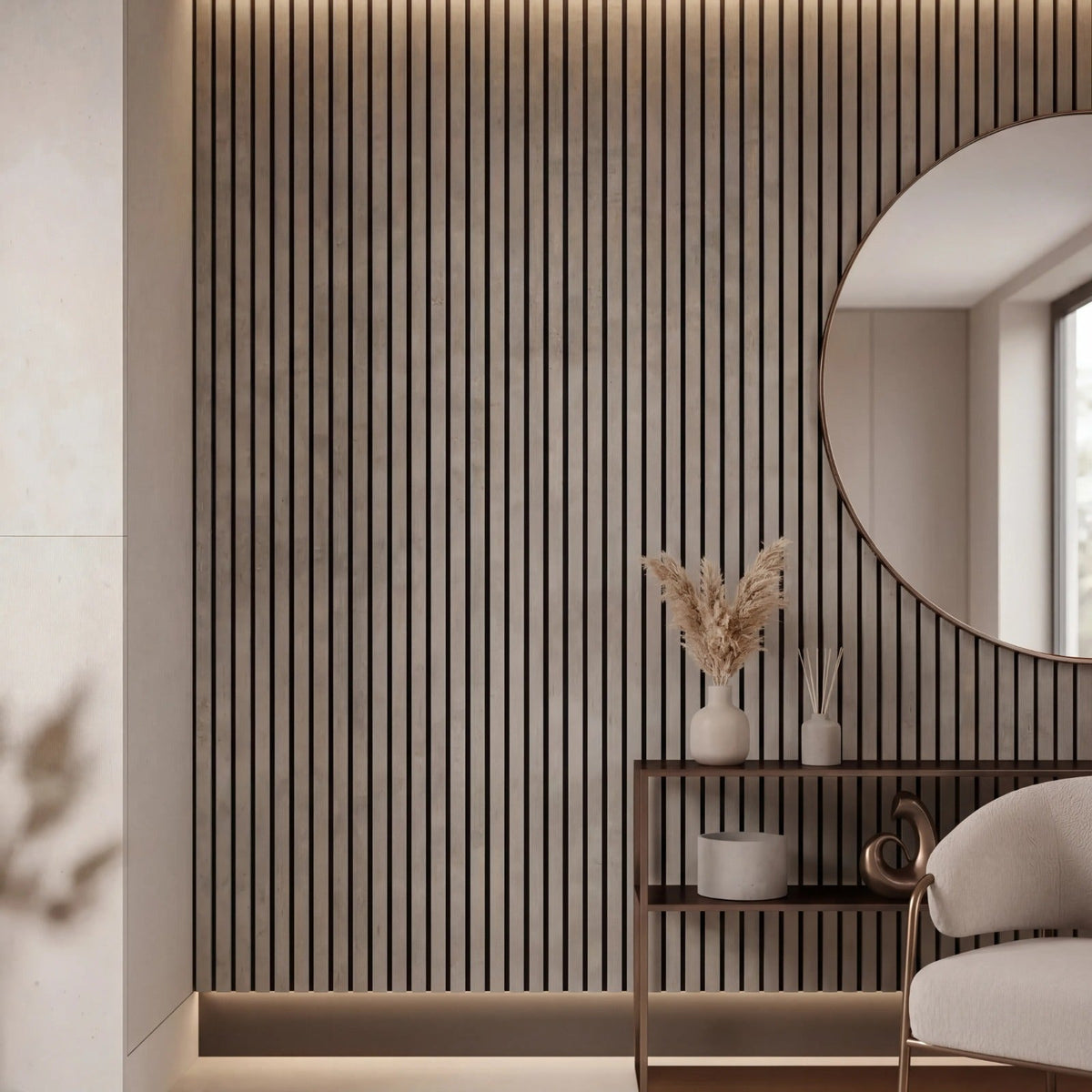 Premium Concrete Coloured Wall Panel - 240cm x 60cm