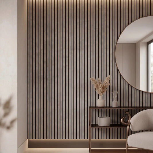 Premium Concrete Coloured Wall Panel - 240cm x 60cm