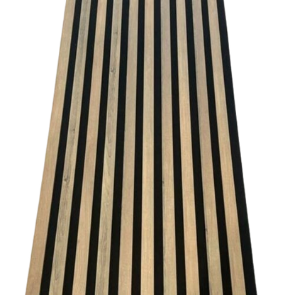 Acoustic Slat Wall Panels | Premium MDF | 244cm x 60cm | Ash Wood